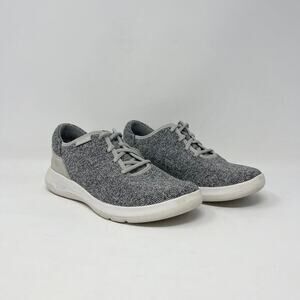 Kizik Madrid‎ Slip On Sneakers Womens 7W Heather Gray Hands Free Athletic Shoe